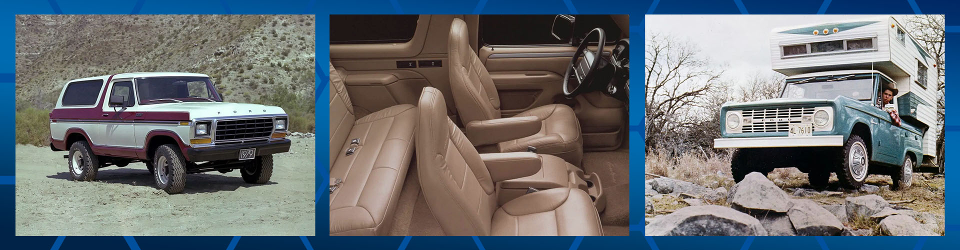 What better time to journey through the generations as we welcome back a legend to the stable. The history-making 2021 Ford Bronco will soon arrive at Preston Ford West, built with the strength of an F-Series Ford pickup and the wild spirit of a Ford Mustang, offering more aptitude and versatility than ever before. We are extremely thrilled about the three available body styles that honor the original G.O.A.T. (Goes Over Any Terrain) legacy. The halo model 2-door 2021 Ford Bronco and the first-ever 4-door 2021 Ford Bronco both feature easily removable roof panels and doors, while the 2021 Ford Bronco Sport grips the reins of the small 4x4 off-road SUV market. Join us as we head back in time through the 2021 Ford Bronco history and explore what makes this sport-oriented SUV model especially unique.  Inspired by war heroes and thrill-seekers, it was understood by Ford Motor Company that customers were looking for a vehicle that could traverse through trailheads, ranches, and trout streams with ease and dependability. Its G.O.A.T. roots date back to 1965 when product manager Donald Frey and lead designer Lee Iacocca established the first generation of Ford Bronco history. What began as a dream exhilarated the scene for more than a decade, and featured an all-purpose Roadster, a Sport Utility half cab, and a Wagon body style. In 1978, the second-generation arose to a more stout body style sharing segments with Ford F-Series pickups and more luxurious offerings. A year later, the third-generation Ford Bronco (1980-1986) rolled out boasting a smoother ride and better fuel economy. Generation 4 (1987-1991) began the "Aerodynamic Age" for enhancing powertrain and anti-lock braking technology, while Generation 5 (1992-1996) sealed the 30-year Ford Bronco run with premium sound and power windows and door locks. Each chapter of the legacy adds to the proud Ford Bronco history in 2021.  A glimpse of 2021 Ford Bronco history uncovers emphasis upon the originality, maneuverability, and trusted 4X4 capability that fans and enthusiasts know and love. We are most excited about the classic CB radio, iconic round headlamps, auxiliary gas tank, post-hole digger, and the power take-off. Stay in touch with the staff at Preston Ford West to be a part of the 2021 Ford Bronco history!