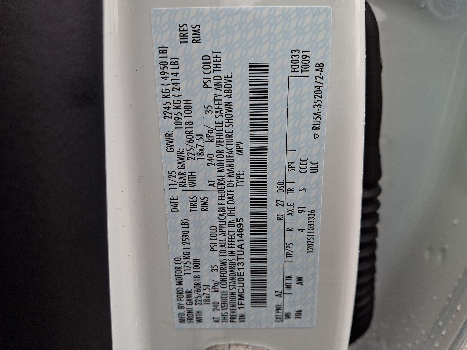 2026 Ford Escape Plug-In Hybrid PHEV