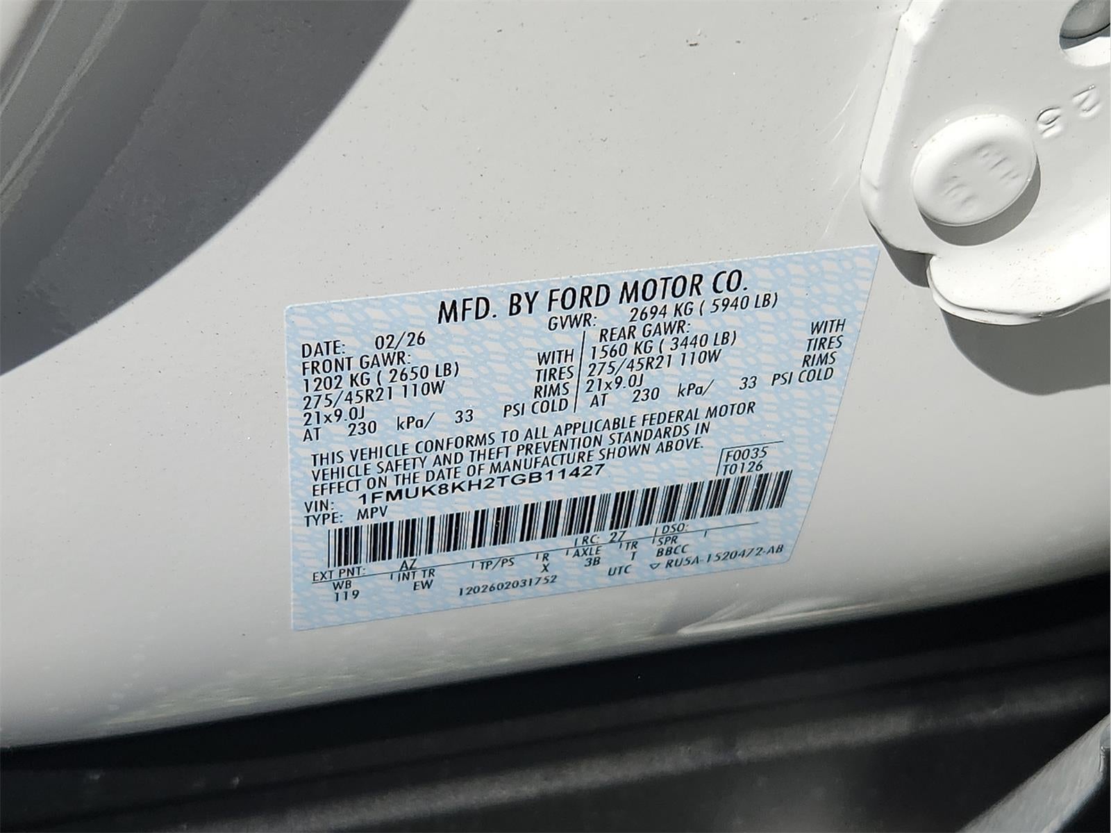 2026 Ford EXPLORER STLINE