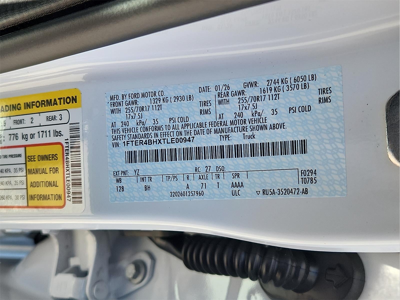 2026 Ford Ranger XL