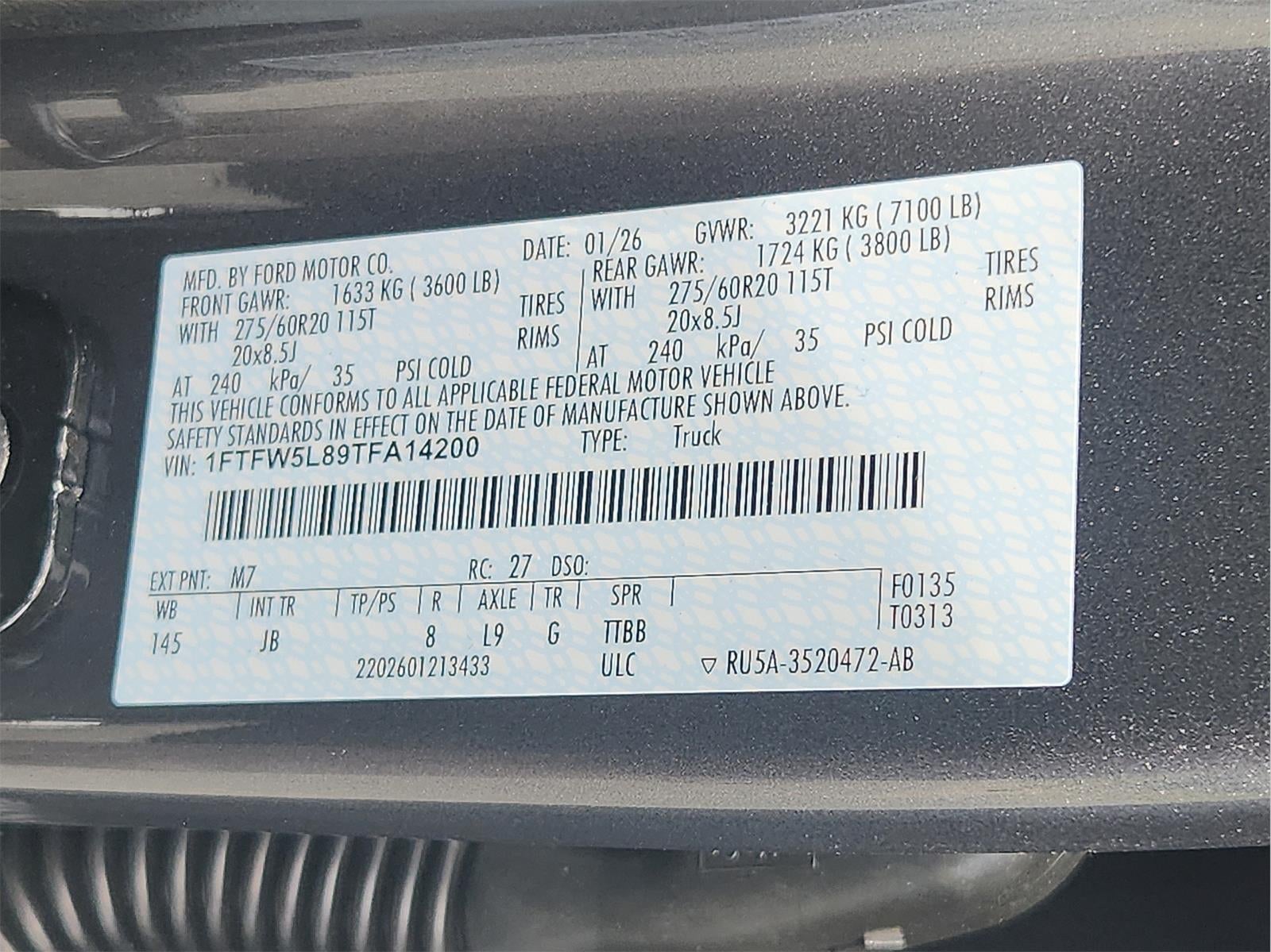 2026 Ford F-150 LARIAT