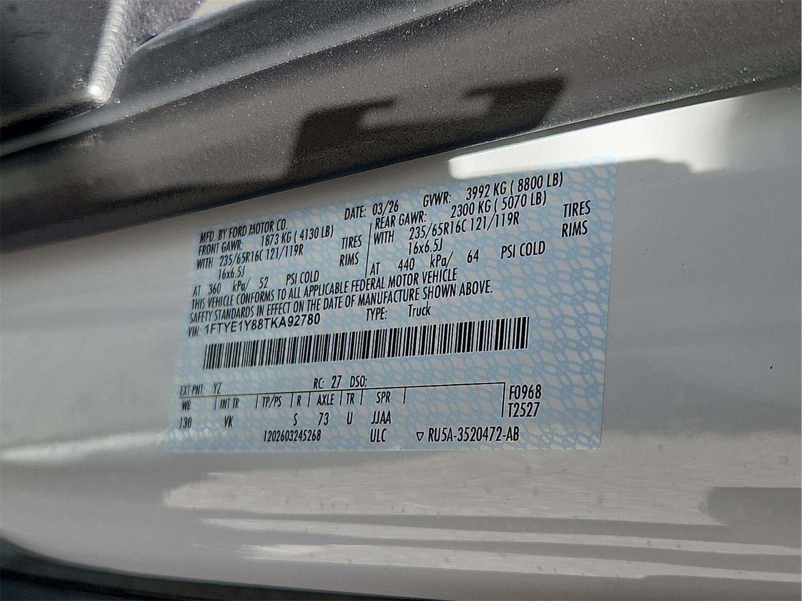 2026 Ford Transit Cargo Van Cargo Van