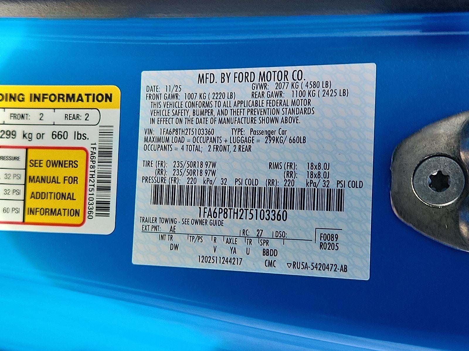 2026 Ford Mustang EcoBoost