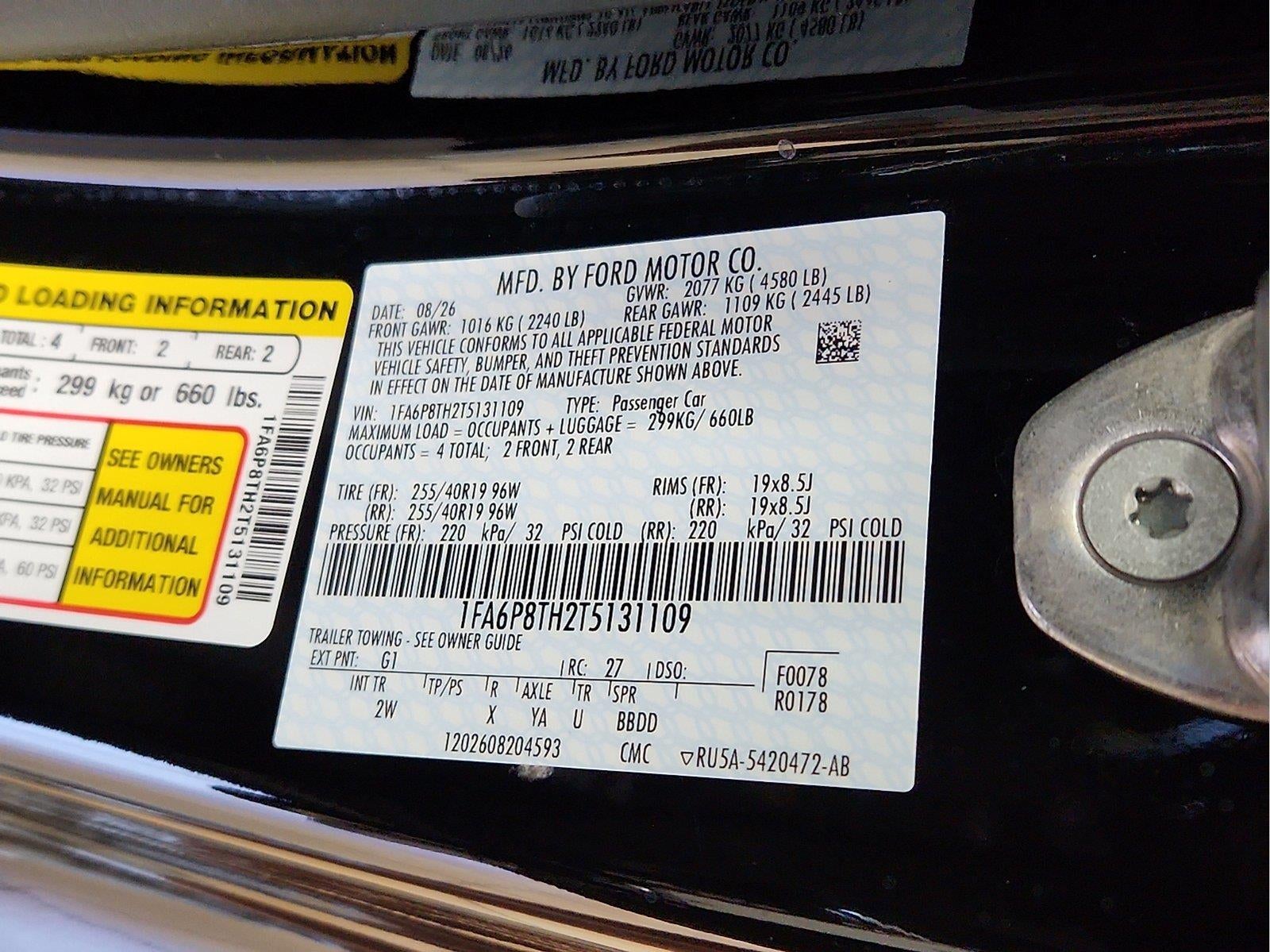 2026 Ford Mustang EcoBoost