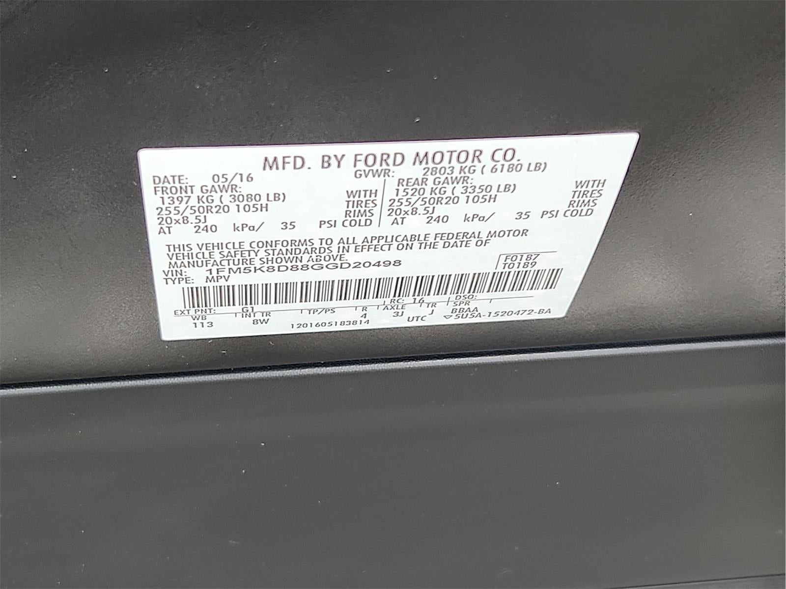 2016 Ford Explorer XLT