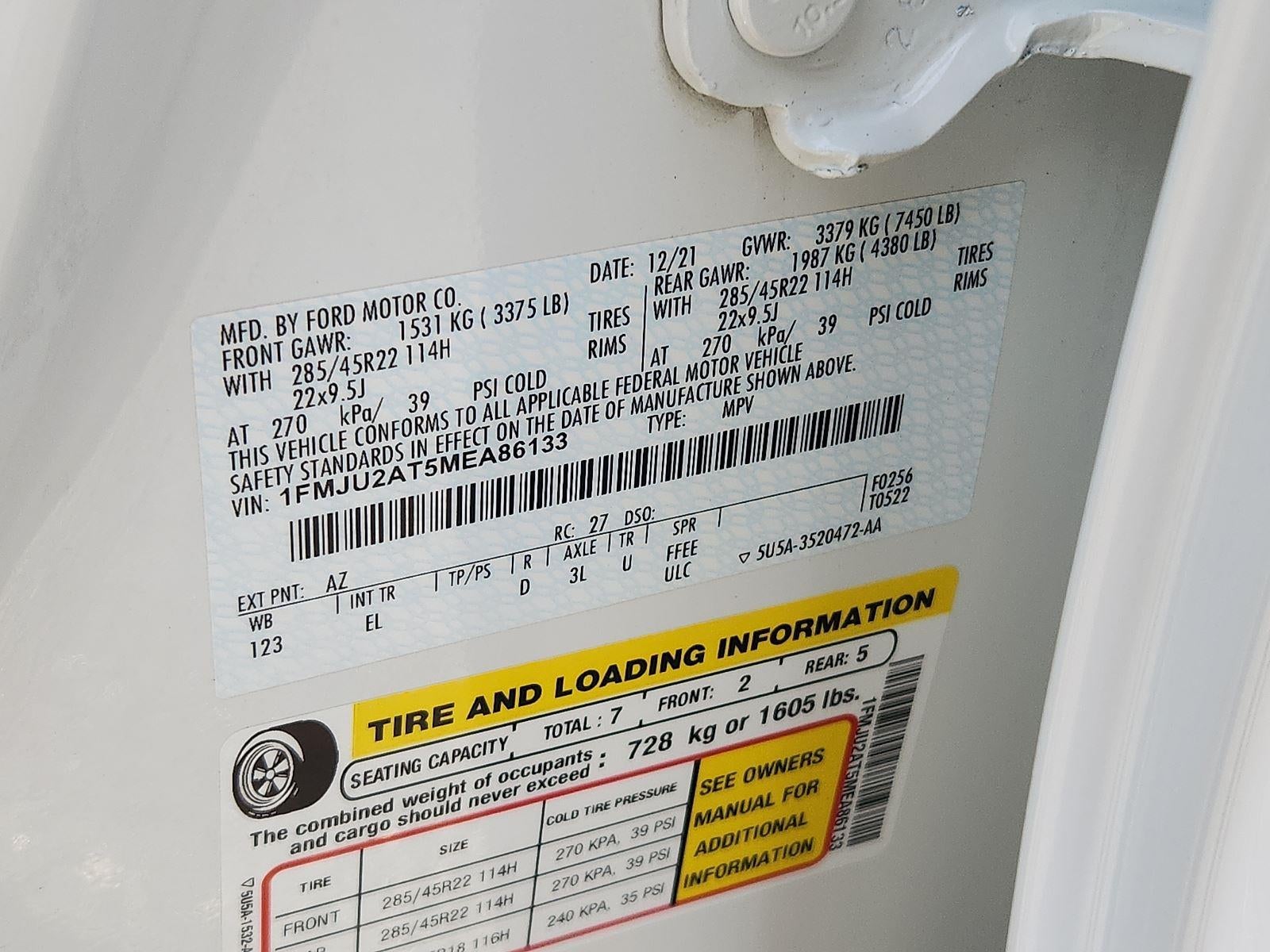 2021 Ford Expedition Limited