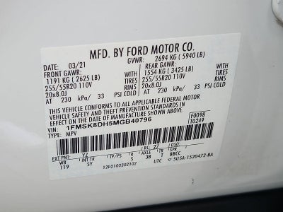 2021 Ford Explorer XLT