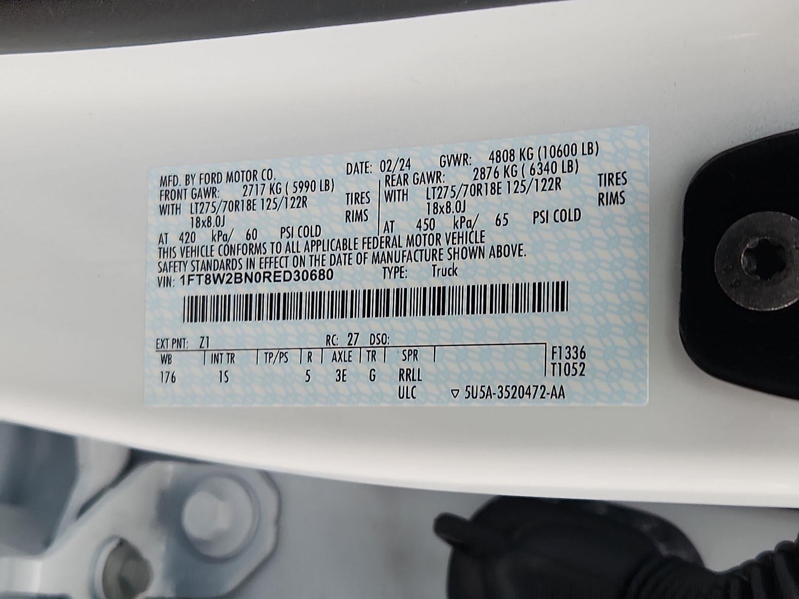 2024 Ford Super Duty F-250 SRW XL