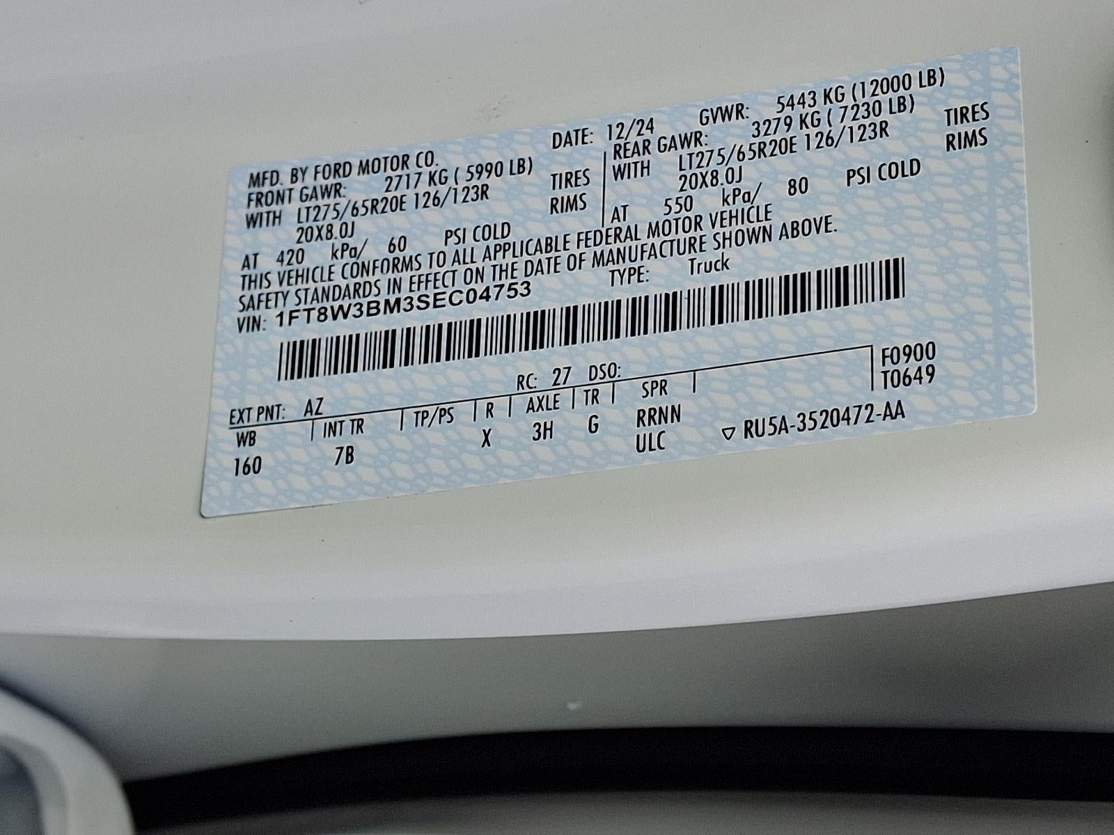 2025 Ford Super Duty F-350 Platinum