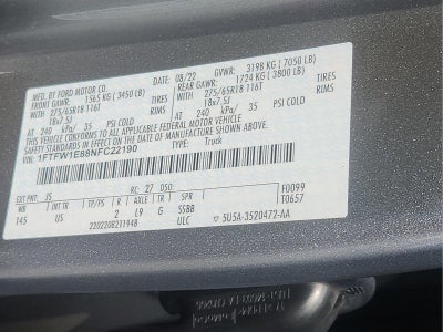 2022 Ford F-150 XLT