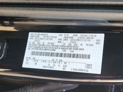 2021 Ford F-150 Raptor