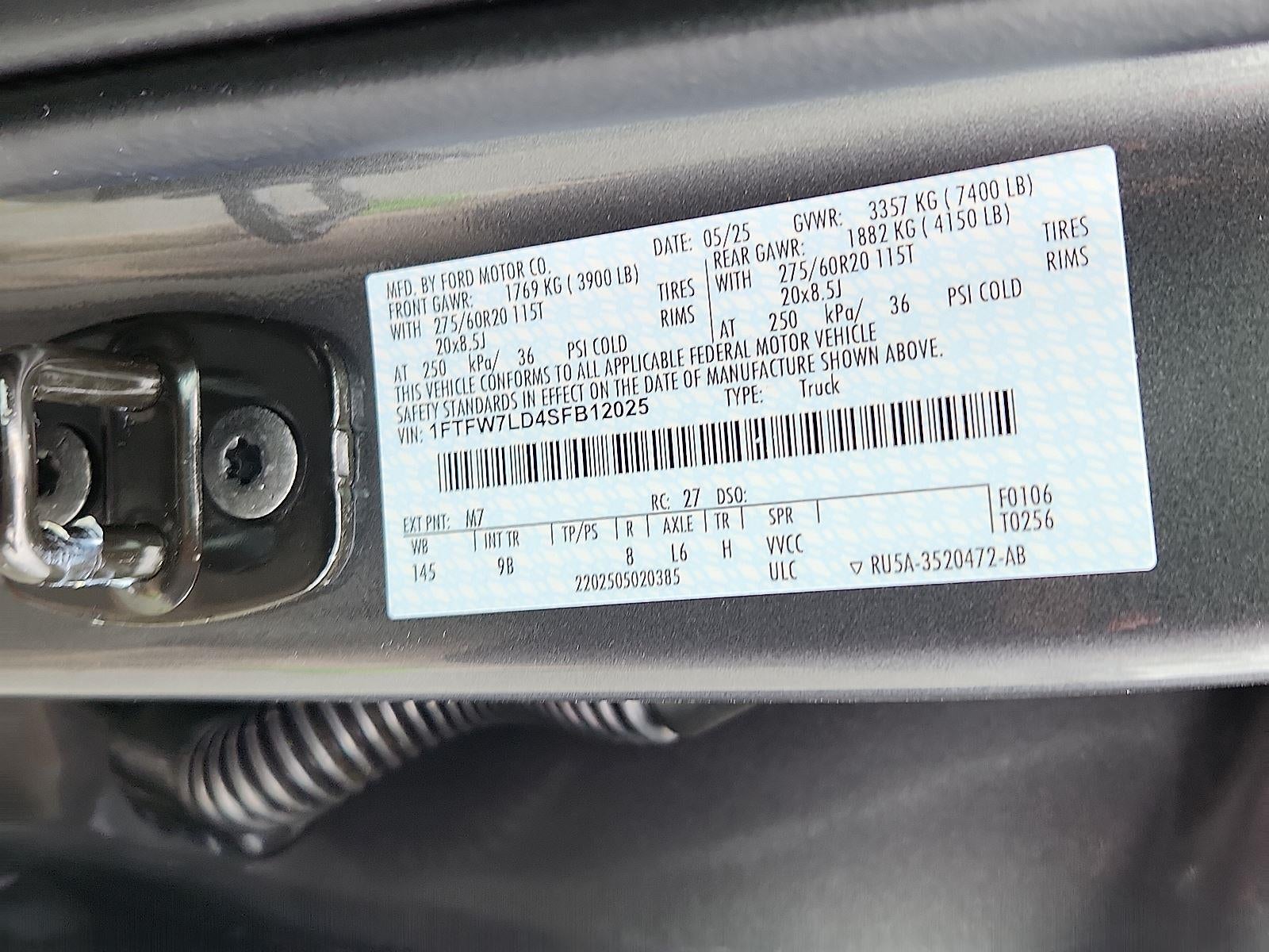 2025 Ford F-150 Platinum