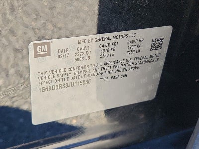 2018 Cadillac CT6 Luxury AWD