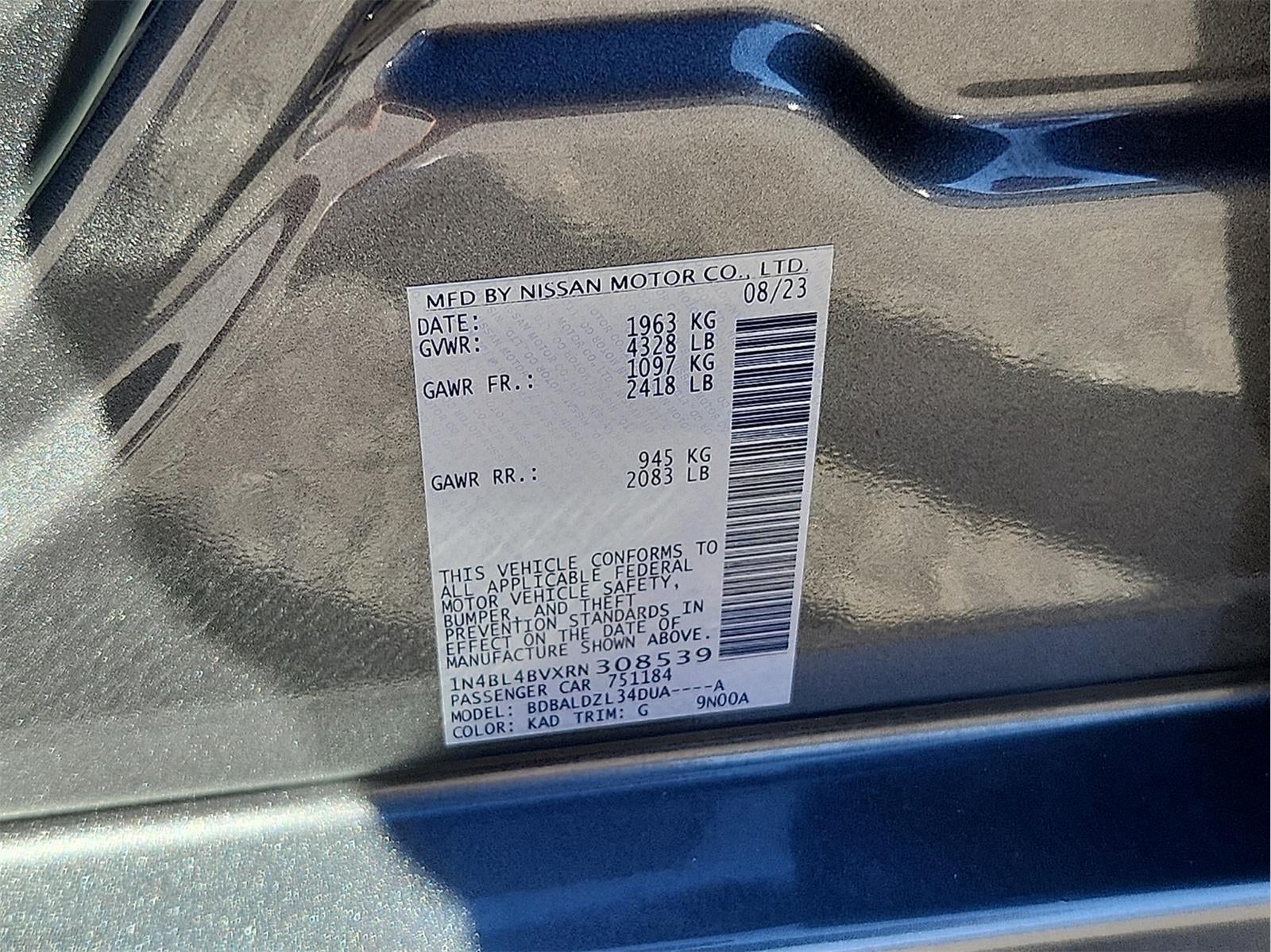 2024 Nissan Altima 2.5 S