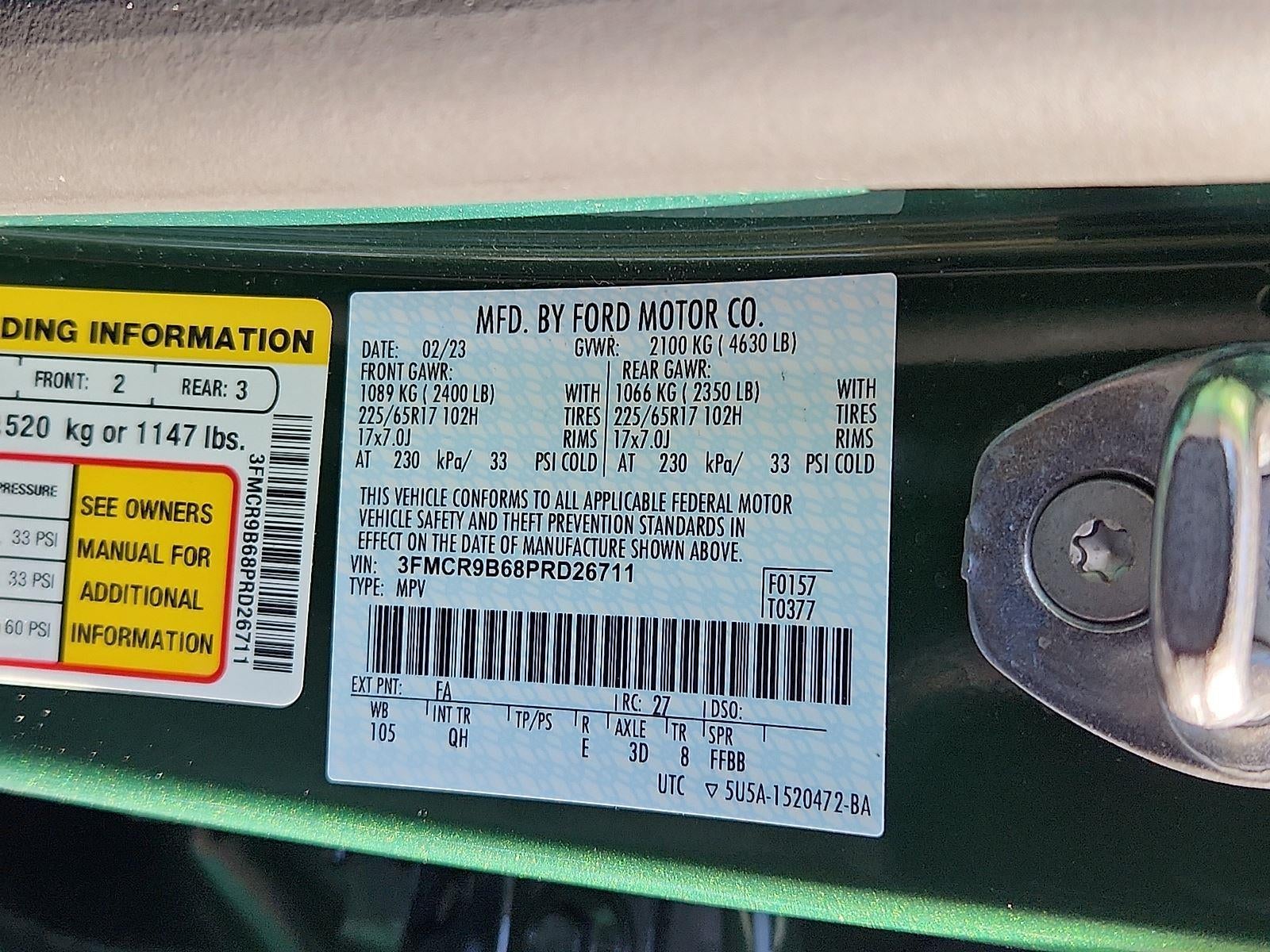 2023 Ford Bronco Sport Big Bend