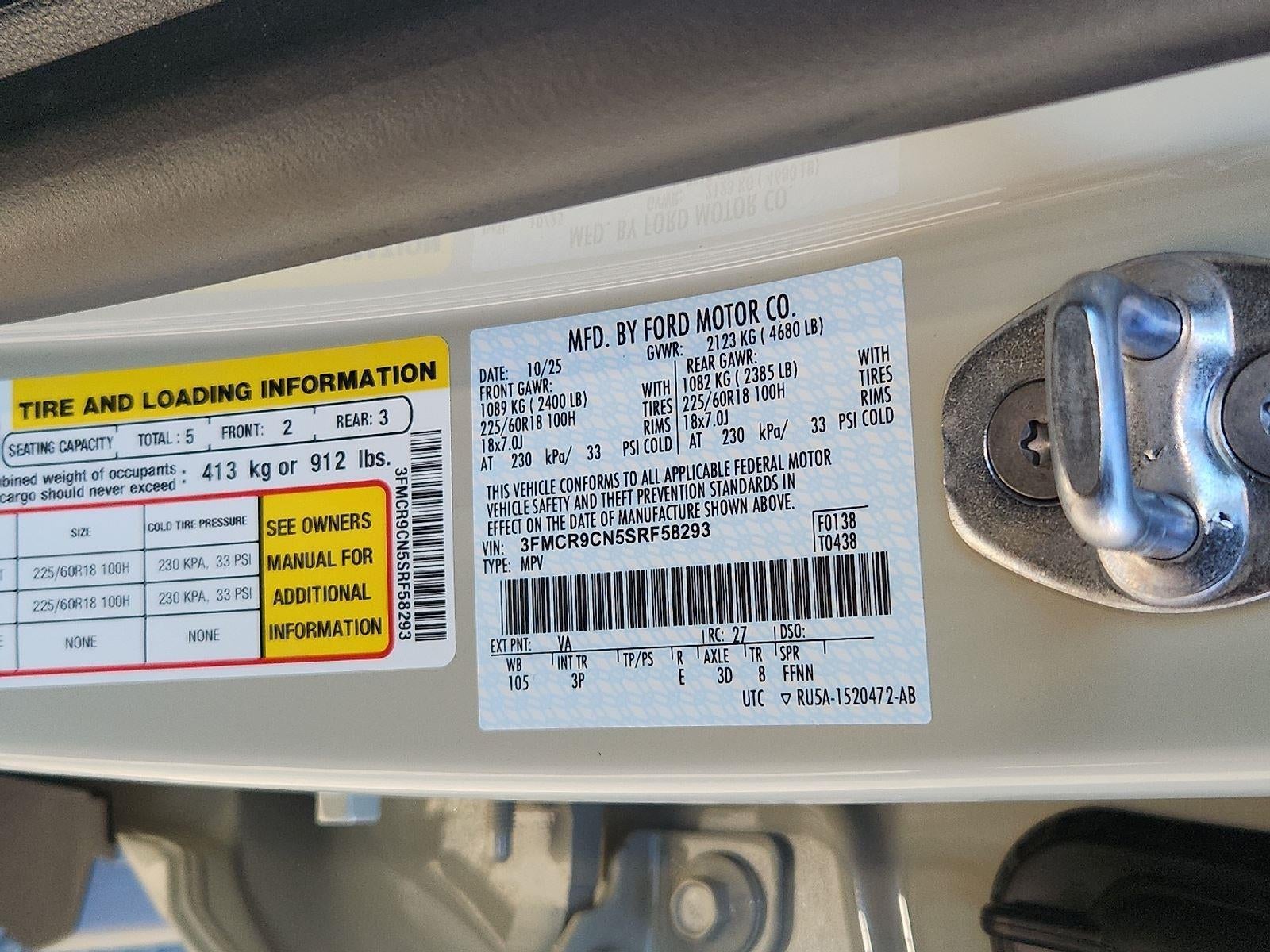 2025 Ford Bronco Sport Outer Banks