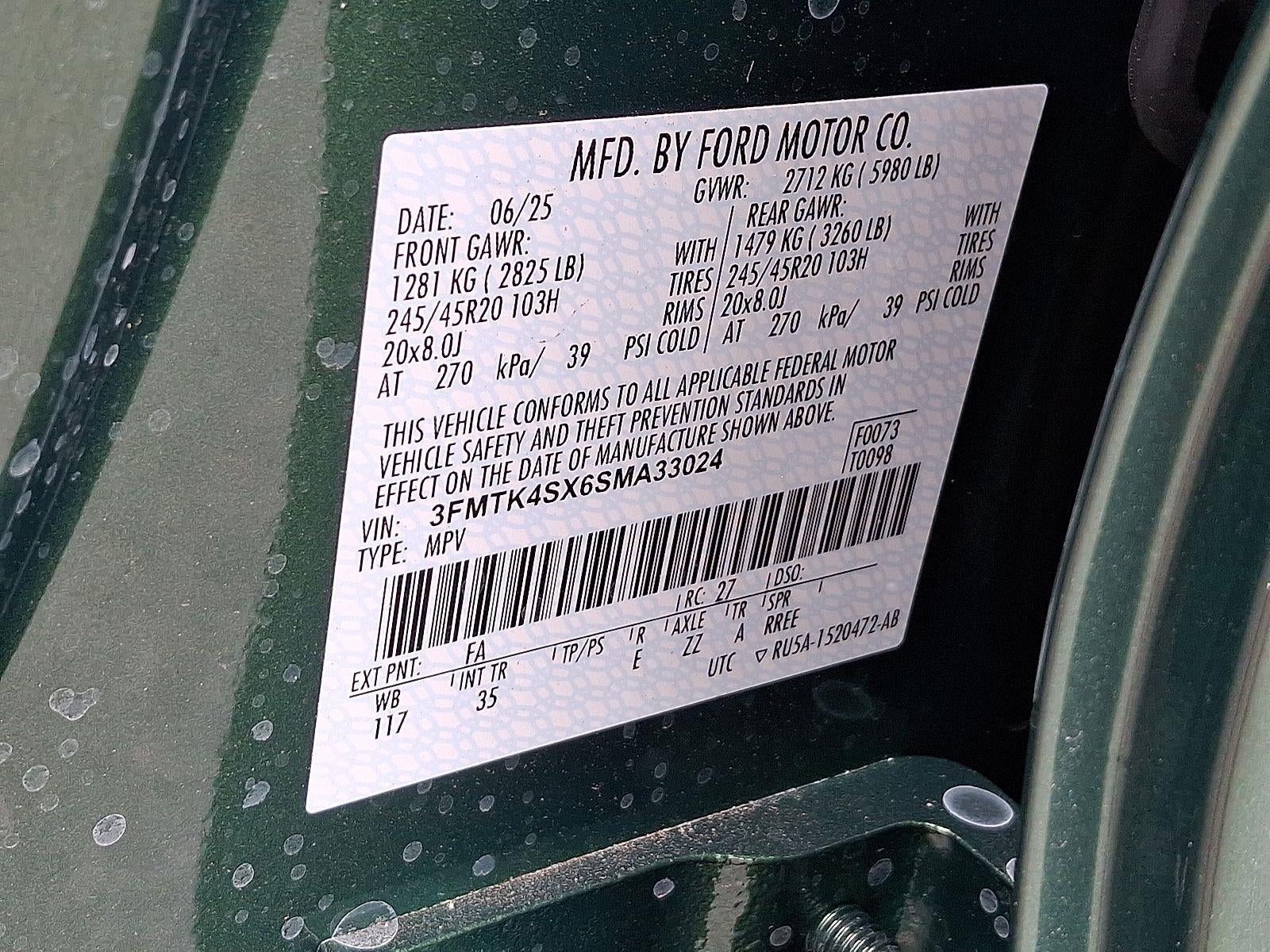 2025 Ford Mustang Mach-E GT