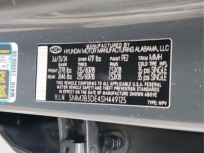 2025 Hyundai Tucson SEL