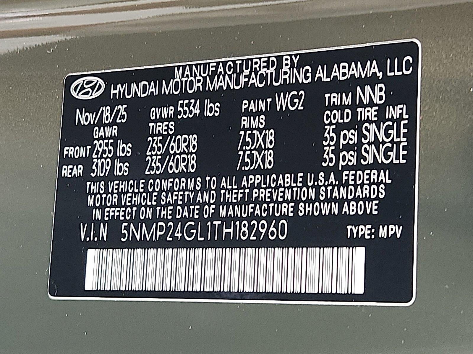 2026 Hyundai Santa Fe SEL