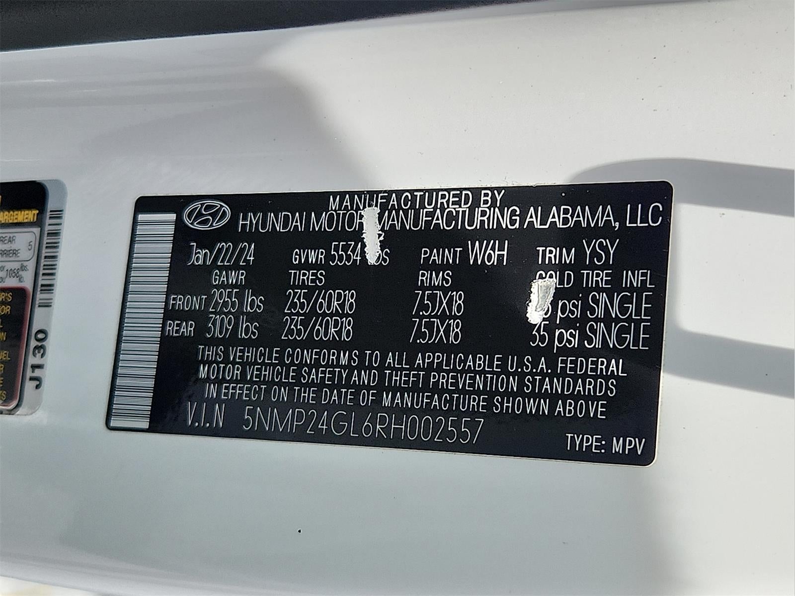 2024 Hyundai Santa Fe SEL