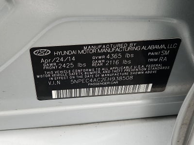 2014 Hyundai Sonata Limited