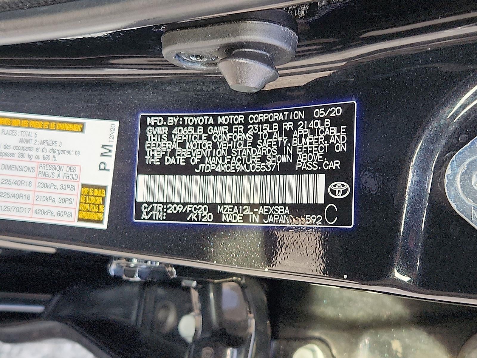 2021 Toyota Corolla SE