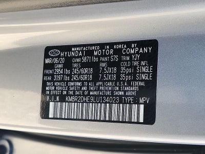 2020 Hyundai Palisade SEL