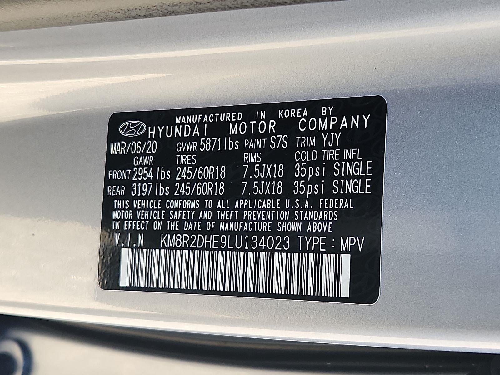 2020 Hyundai Palisade SEL