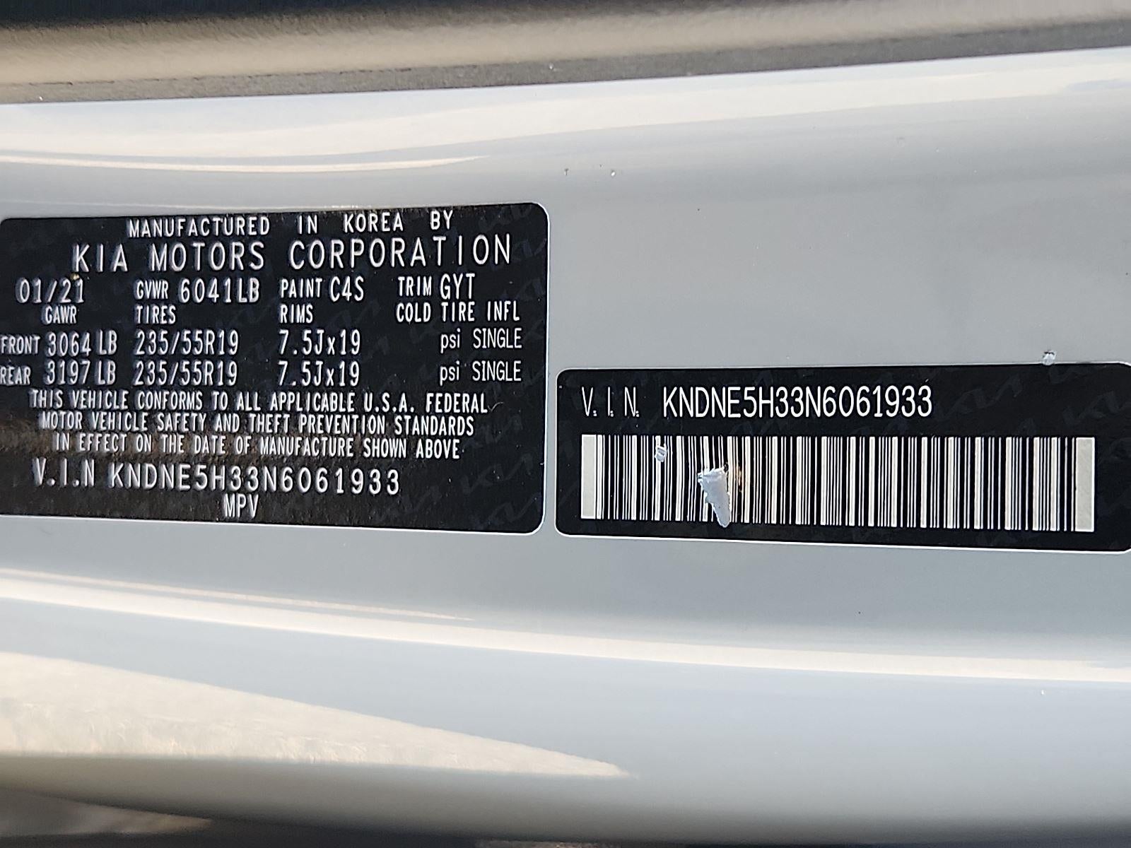 2022 Kia Carnival SX Prestige