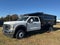 2024 Ford Super Duty F-550 DRW 12' RUGBY HEAVY DUTY STAKELESS LANDSCAPE BODY, 48" BARN DOORS, MANUAL TARP, 36' FULL CAB SHIELD, DROP DOWN COMBO HITCH 2 5/16"
