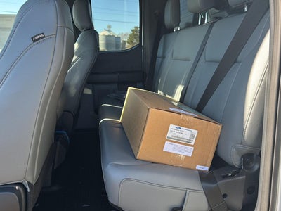 2024 Ford Super Duty F-550 DRW 12' RUGBY HEAVY DUTY STAKELESS LANDSCAPE BODY, 48" BARN DOORS, MANUAL TARP, 36' FULL CAB SHIELD, DROP DOWN COMBO HITCH 2 5/16"