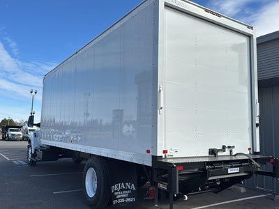 2025 Ford F-650 Straight Frame Gas 24' ALUMINUM DURABOX PRO VAN BODY,THIEMAN STOW-AWAY TAILGATE, 2,500 LBS CAPACITY