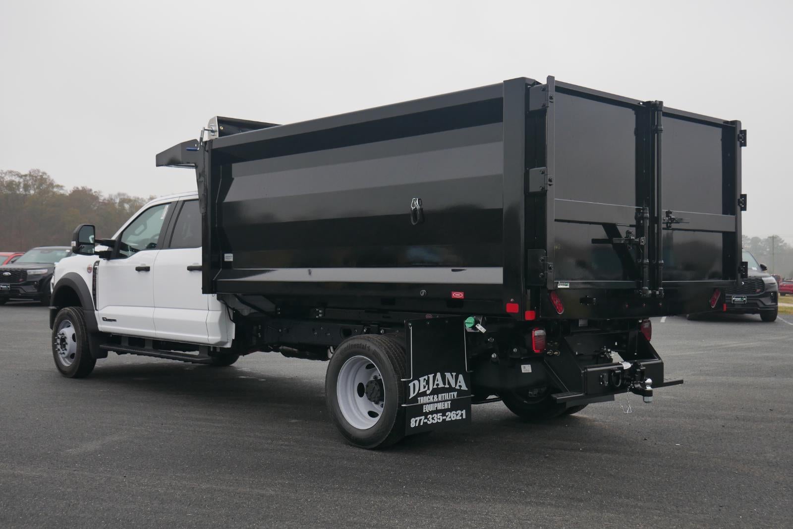 2026 Ford Super Duty F-550 DRW 12' RUGBY HEAVY DUTY LANDSCAPER, MAUNAL TARP, 48'" BARN DOORS, COMBO HITCH