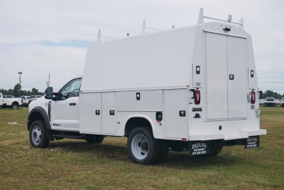 2025 Ford Super Duty F-450 DRW 11' KNAPHEIDE KUV KC ENCLOSED SERVICE BODY, 3 BOW LADDER RACK, HITCH