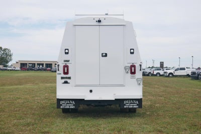 2025 Ford Super Duty F-450 DRW 11' KNAPHEIDE KUV KC ENCLOSED SERVICE BODY, 3 BOW LADDER RACK, HITCH