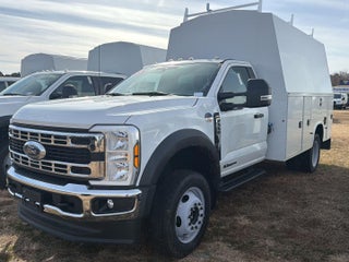 2024 Ford Chassis Cab 11' KNAPHEIDR KUV KC HIGH ROOF ENCLOSED SERVICE BODY, 3 BOW LADDER RACH CLASS V HITCH
