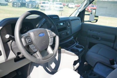 2025 Ford Econoline Cutaway 12' DEJANA DURA CUBE VAN BODY, ROLL UP