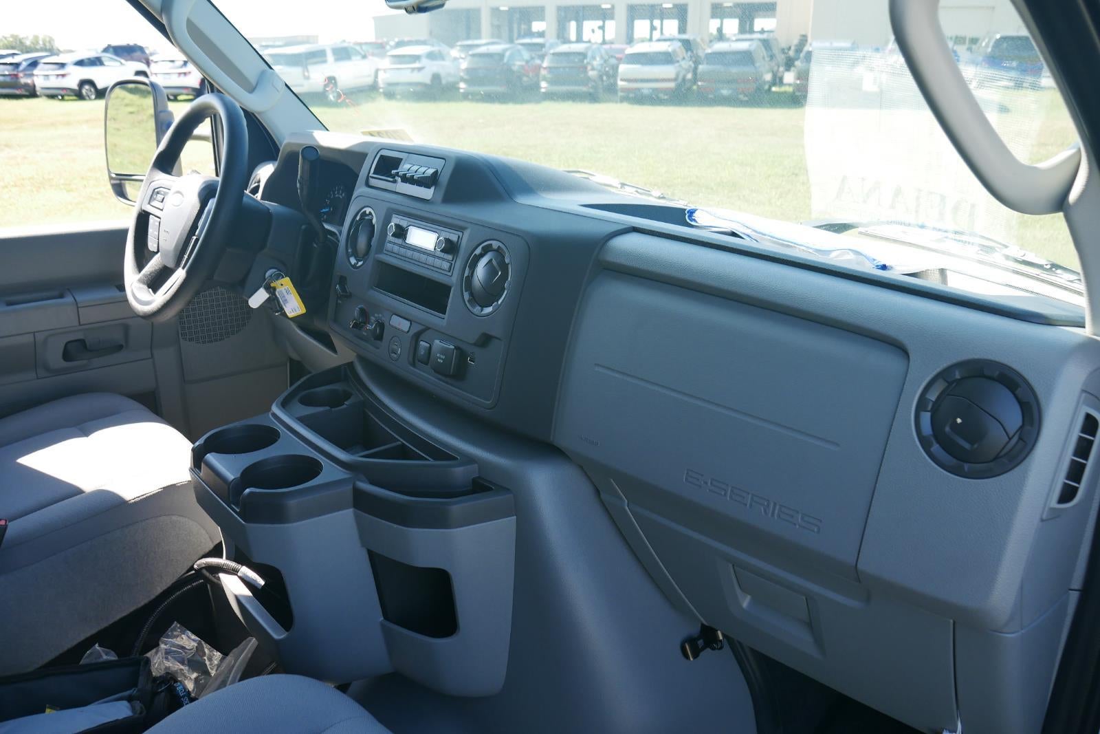 2025 Ford Econoline Cutaway 12' DEJANA DURA CUBE VAN BODY, ROLL UP