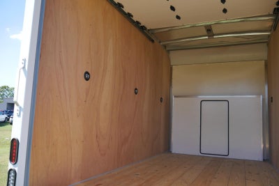 2025 Ford Econoline Cutaway 12' DEJANA DURA CUBE VAN BODY, ROLL UP