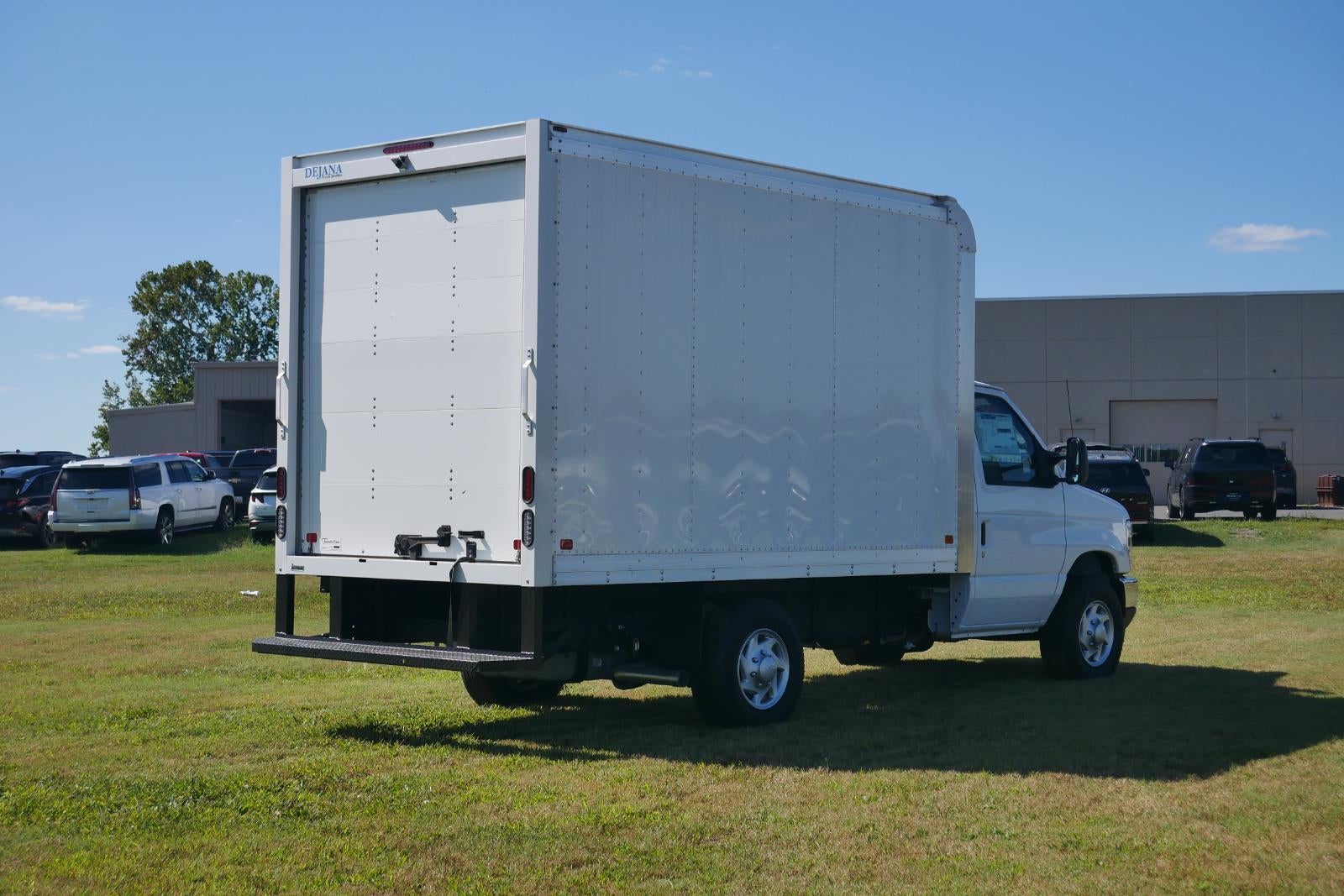 2025 Ford Econoline Cutaway 12' DEJANA DURA CUBE VAN BODY, ROLL UP