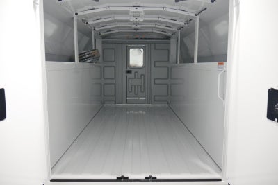 2026 Ford E-Series Cutaway E-350 10FT KNAPHEIDE KUV ENCLOSED SERVICE BODY, MASTER LOCK SYSTEM CLASS V HITCH 3 BOW LADDER RACK