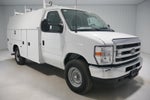 2026 Ford E-Series Cutaway E-350 10FT KNAPHEIDE KUV ENCLOSED SERVICE BODY, MASTER LOCK SYSTEM CLASS V HITCH 3 BOW LADDER RACK