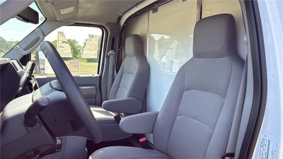 2027 Ford E-Series Cutaway 12' DURA-CUBE MAX FRP ENCLOSED SERVICE BODY, POWER LOCKS, 3 BOX LADDER RACK, BACK UP CAMERA