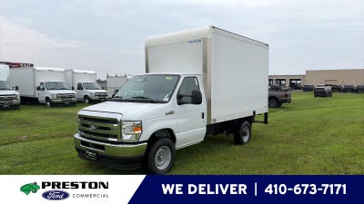 2027 Ford E-Series Cutaway 12' DURA-CUBE ALUMINUM VAN BODY, ROLL UP DOOR