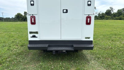 2026 Ford E-Series Cutaway KNAPHEIDE SRW UTILITY VAN KUV129SH 75.8 INTERIOR HEIGHT SOLID DOORS FACTORY BACKUP CAMERA