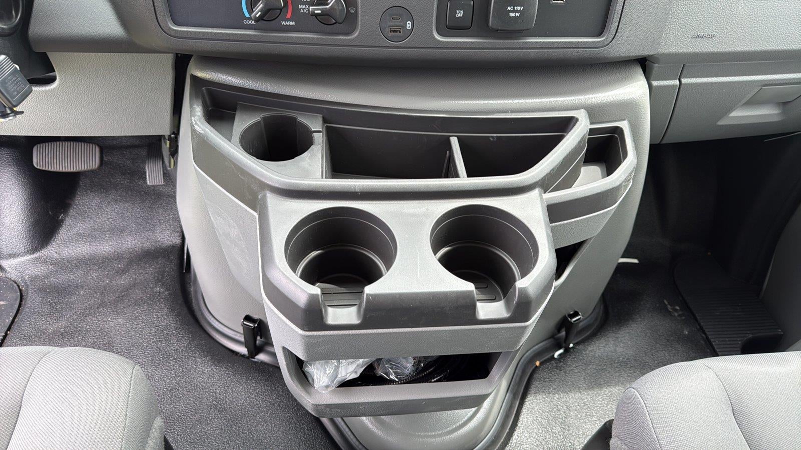 2026 Ford E-Series Cutaway KNAPHEIDE SRW UTILITY VAN KUV129SH 75.8 INTERIOR HEIGHT SOLID DOORS FACTORY BACKUP CAMERA