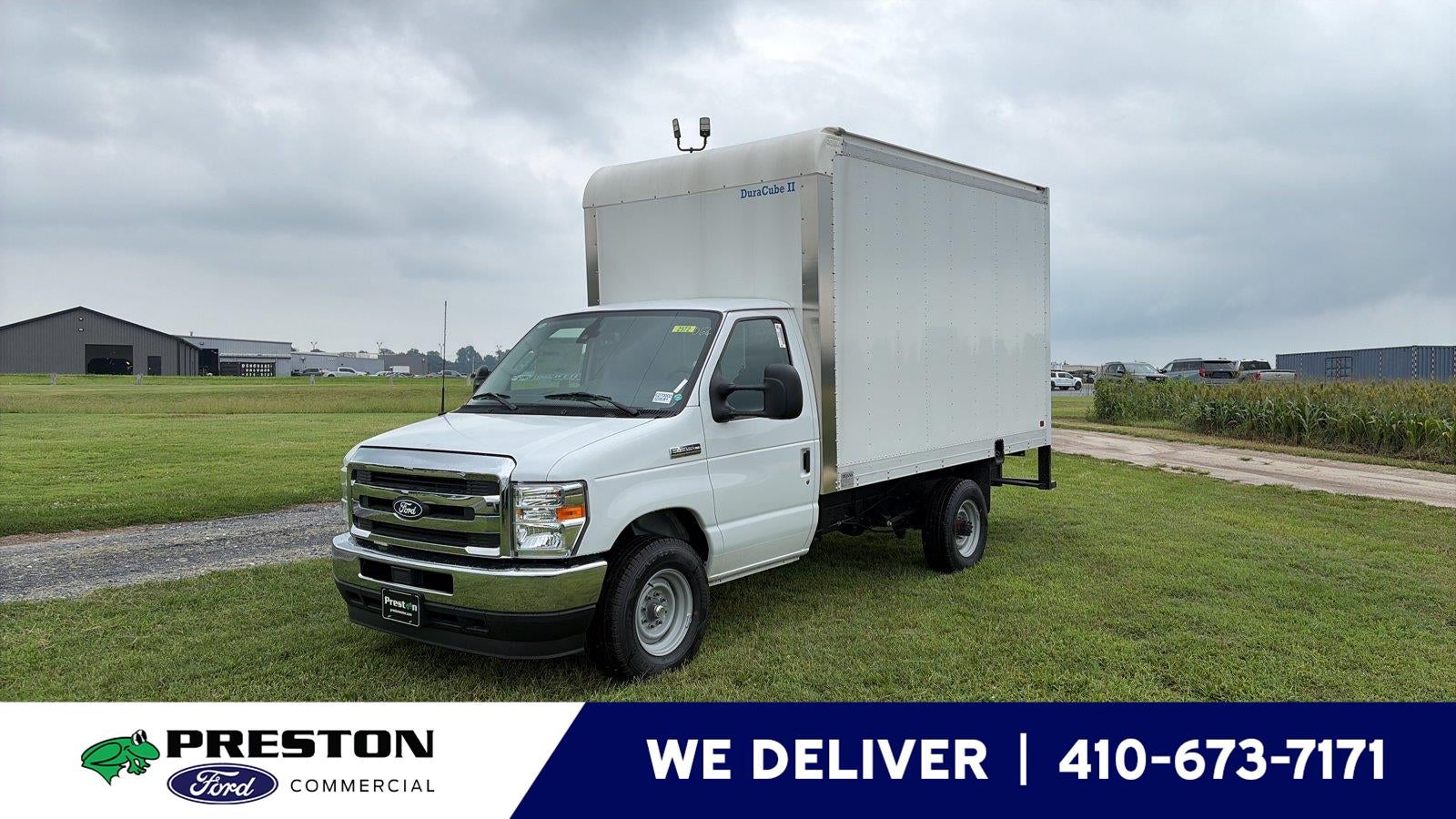 2027 Ford E-Series Cutaway 12 DURA-CUBE ALUMINUM SERVICE BODY, ROLL UP DOOR