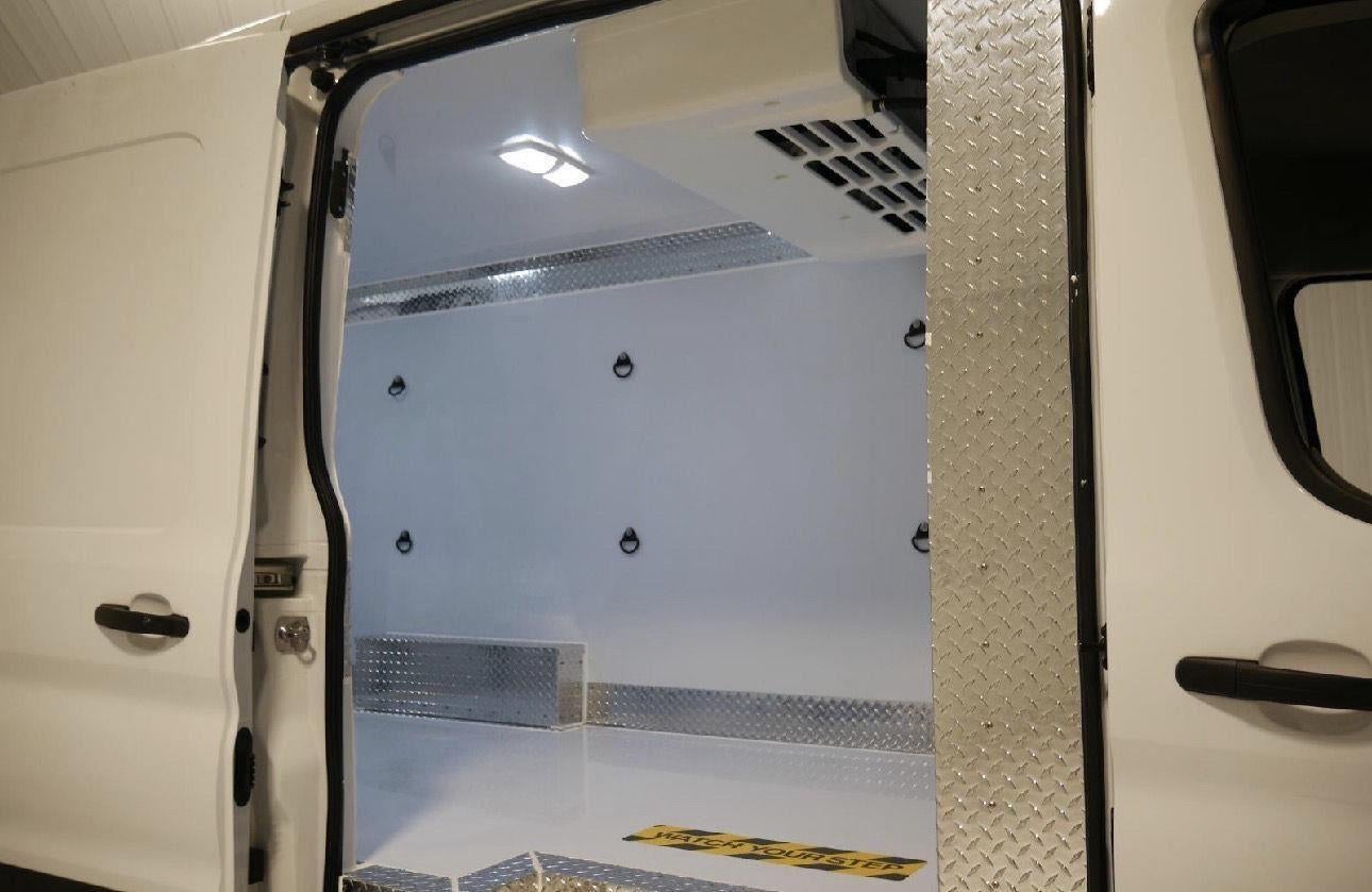 2025 Ford Transit Cargo Van SUBZERO INSULATION PACKAGE, THERMO KING V-520RT-20 MAX REFRIGERATION UNIT, ELECTRIC STANDBY