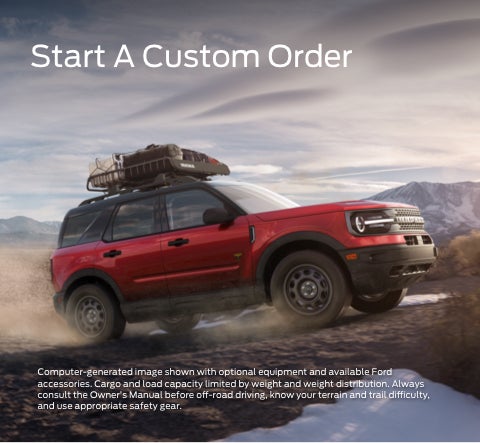 Start a custom order | Preston Ford West in Randallstown MD