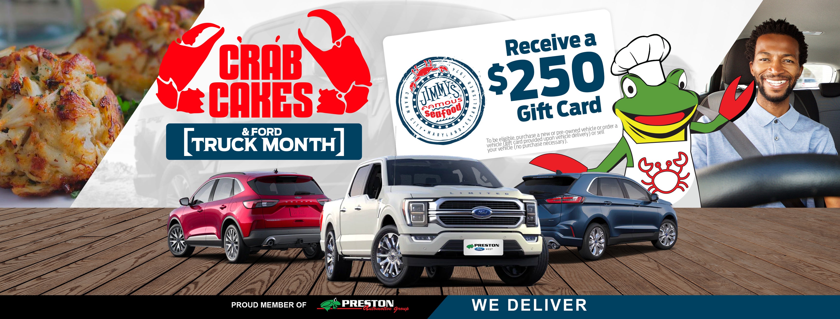 Crab Cakes & Ford Truck Month Crab Cakes & Ford Truck Month